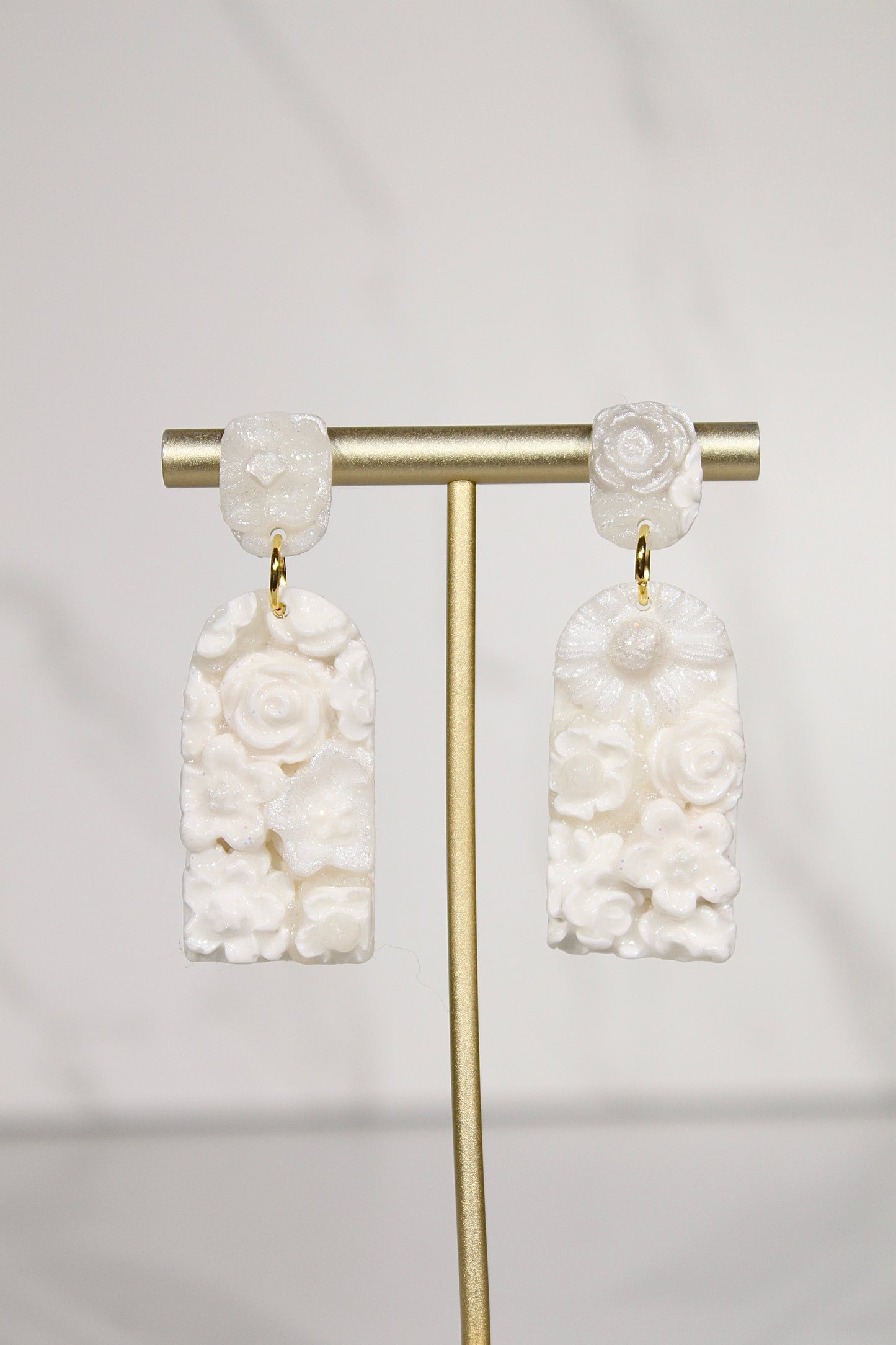 VEIL Floral Garden Drop Earrings
