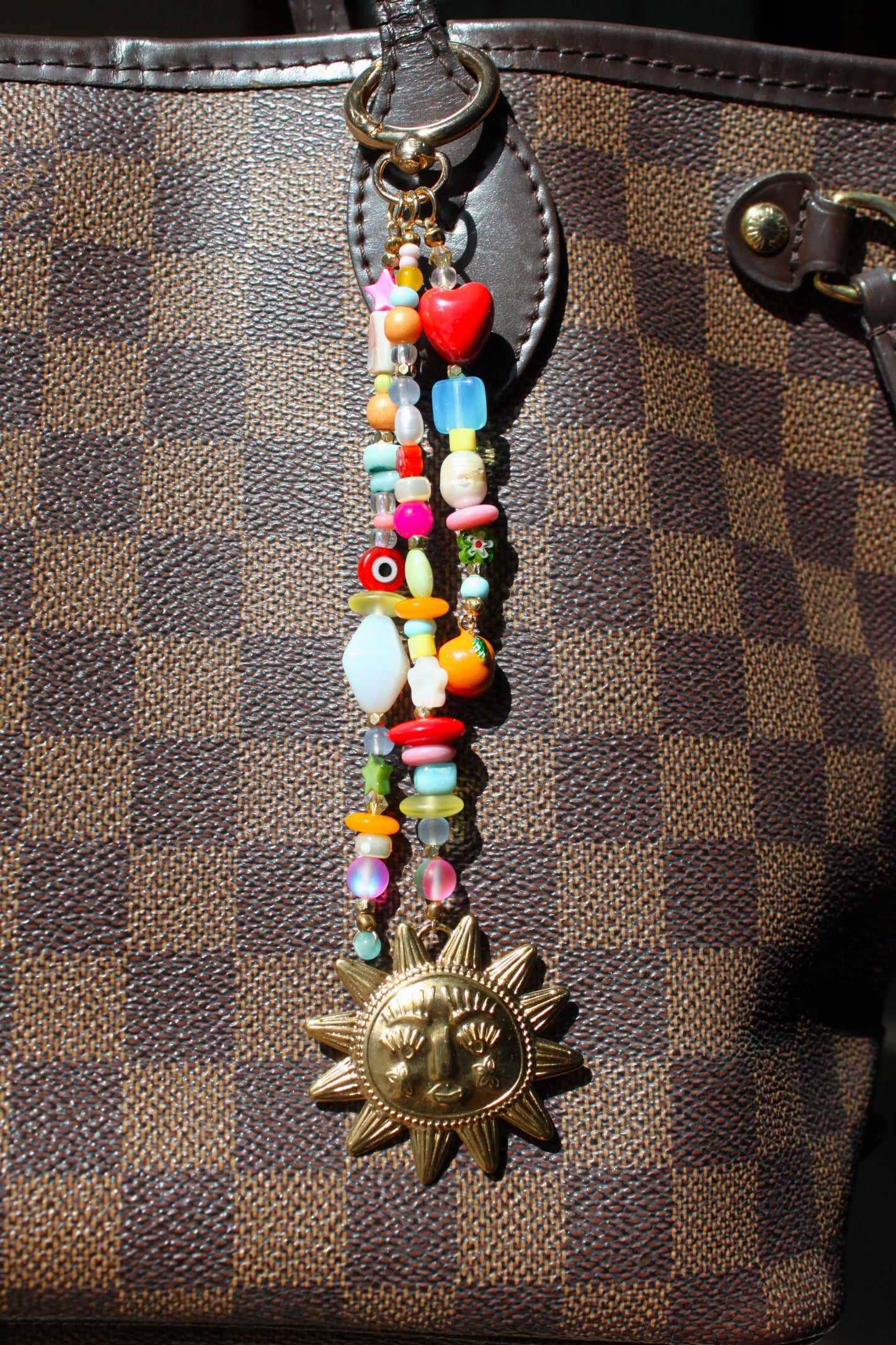 Whimsy Beaded Bag Charm