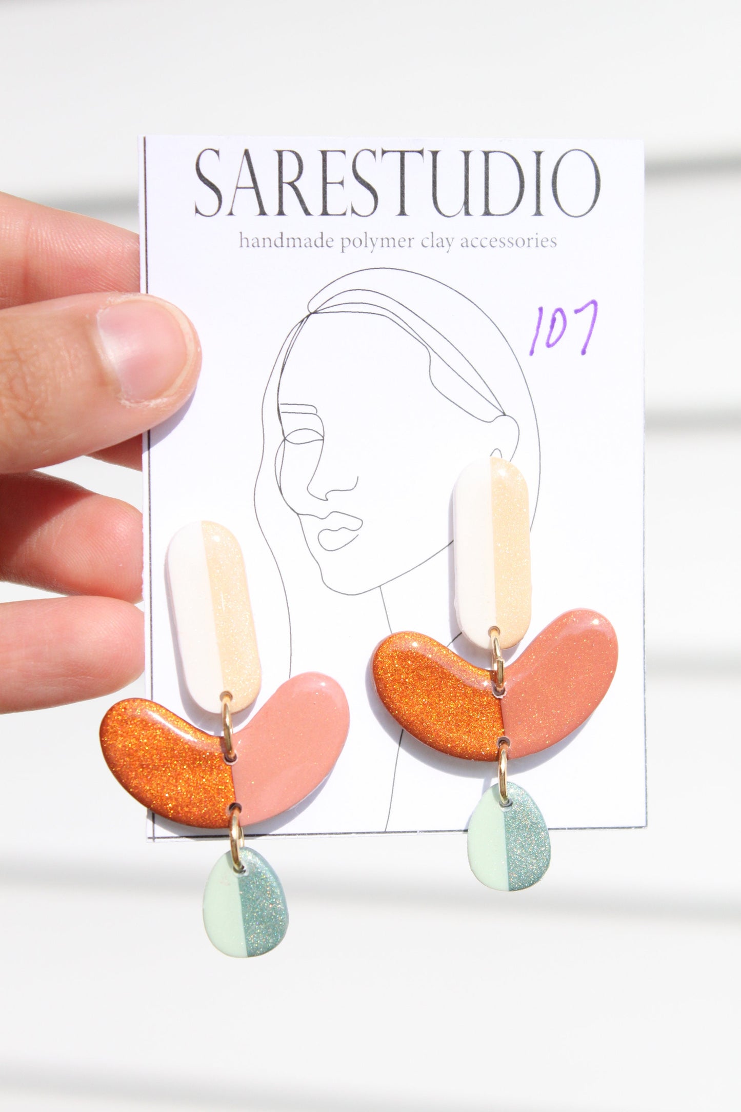 Clay Earrings