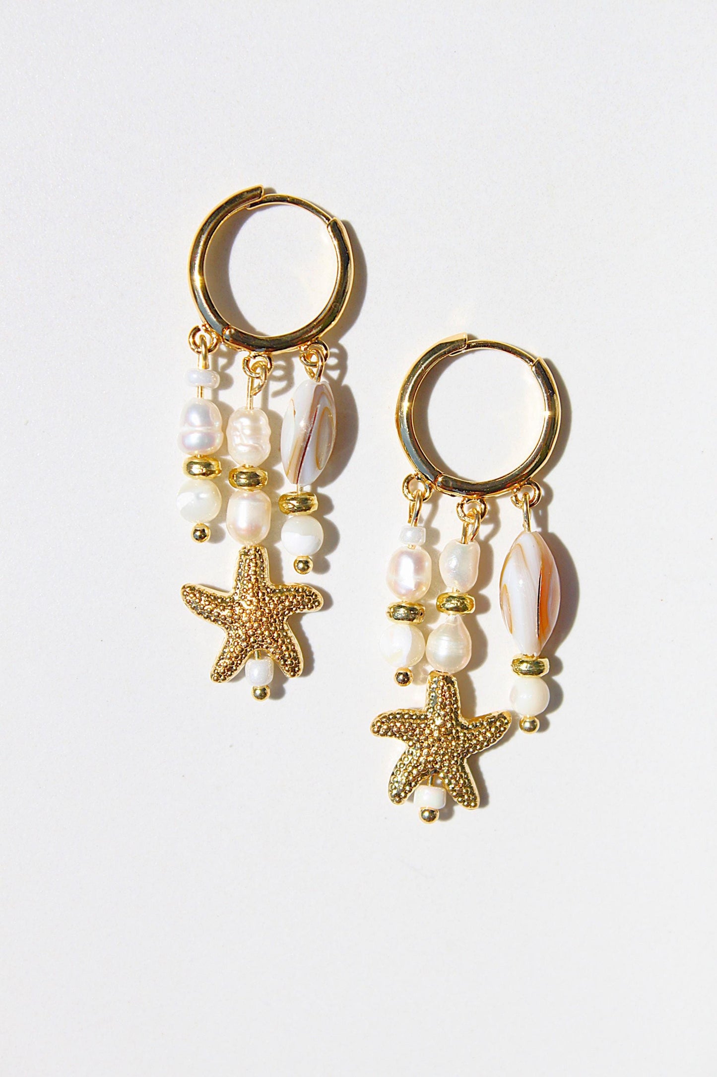 Handmade Beaded Charm Hoops, Dangle Earrings, Hoop Earring, Huggie Hoops, Statement Earring, Mothers Day, Christmas, Gift for Her, Unique