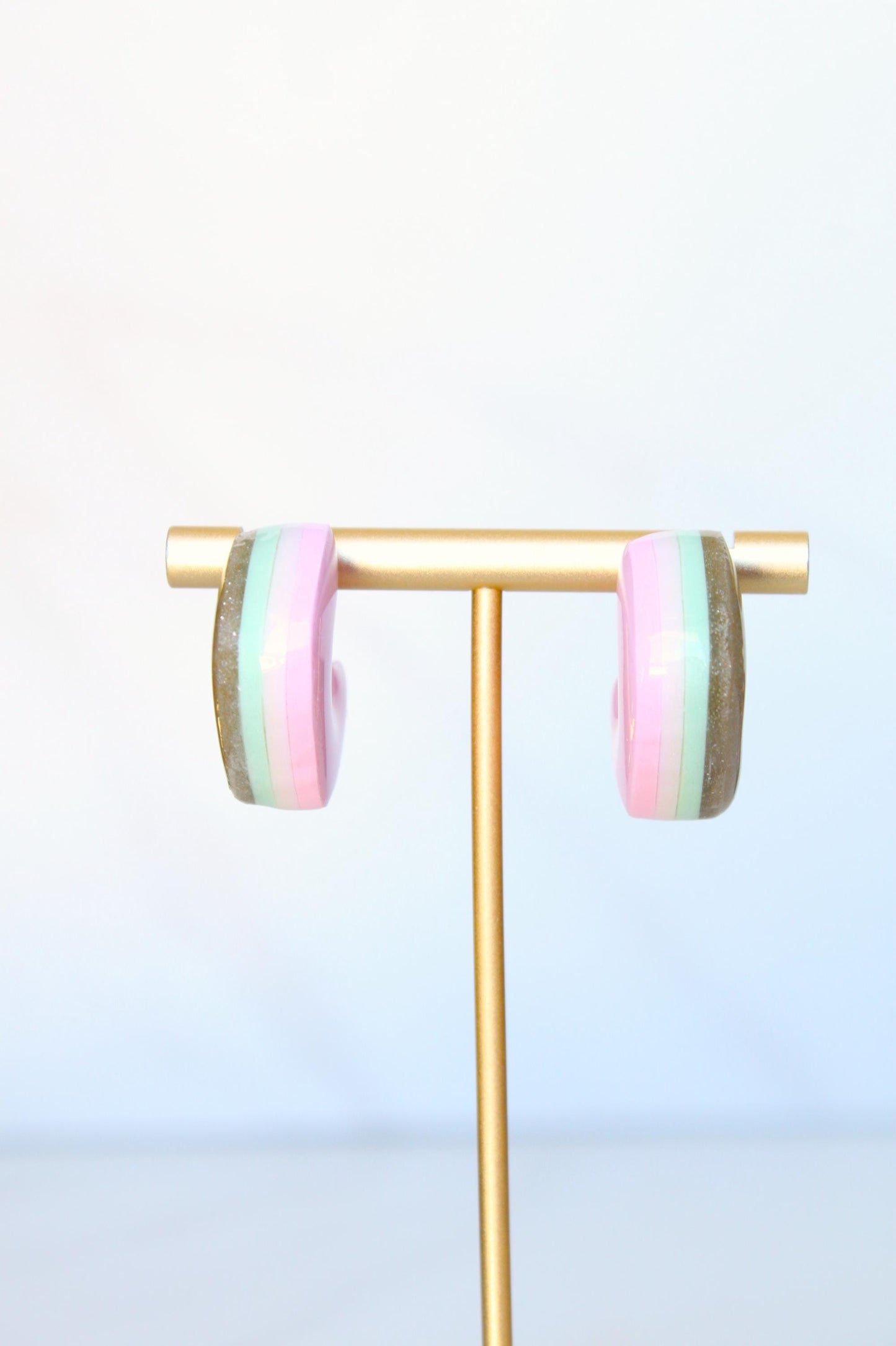 Hoop Earrings | Clay Hoop Earrings | Clay Earrings | Women's Hoops | Women's Clay Hoops | Cute Earrings