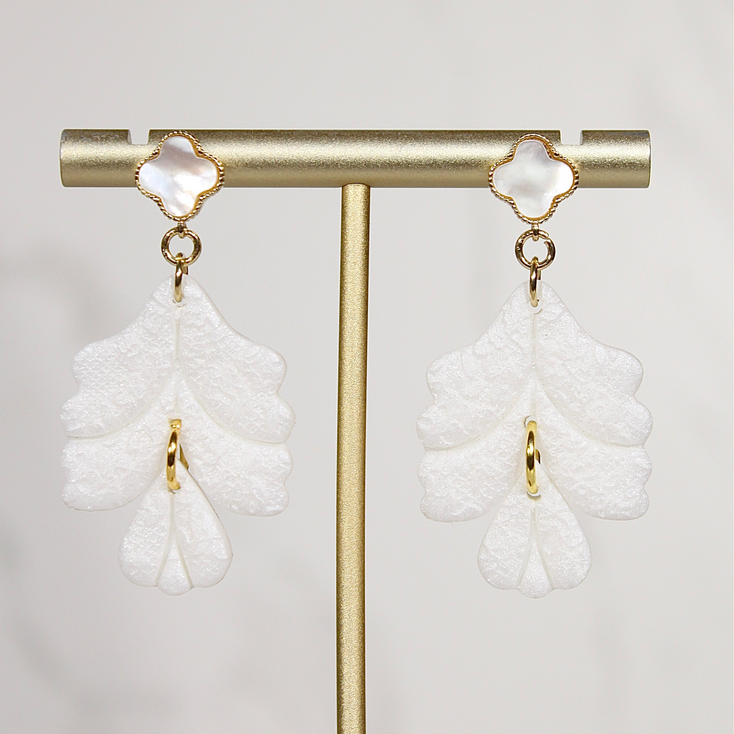 VEIL Petal Leaf Drop Earrings