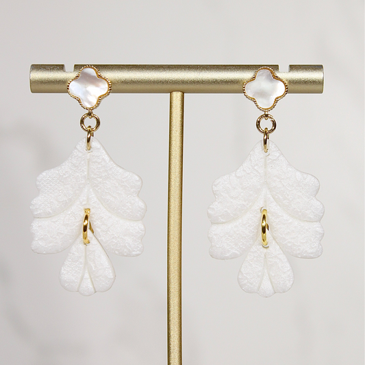 VEIL Petal Leaf Drop Earrings