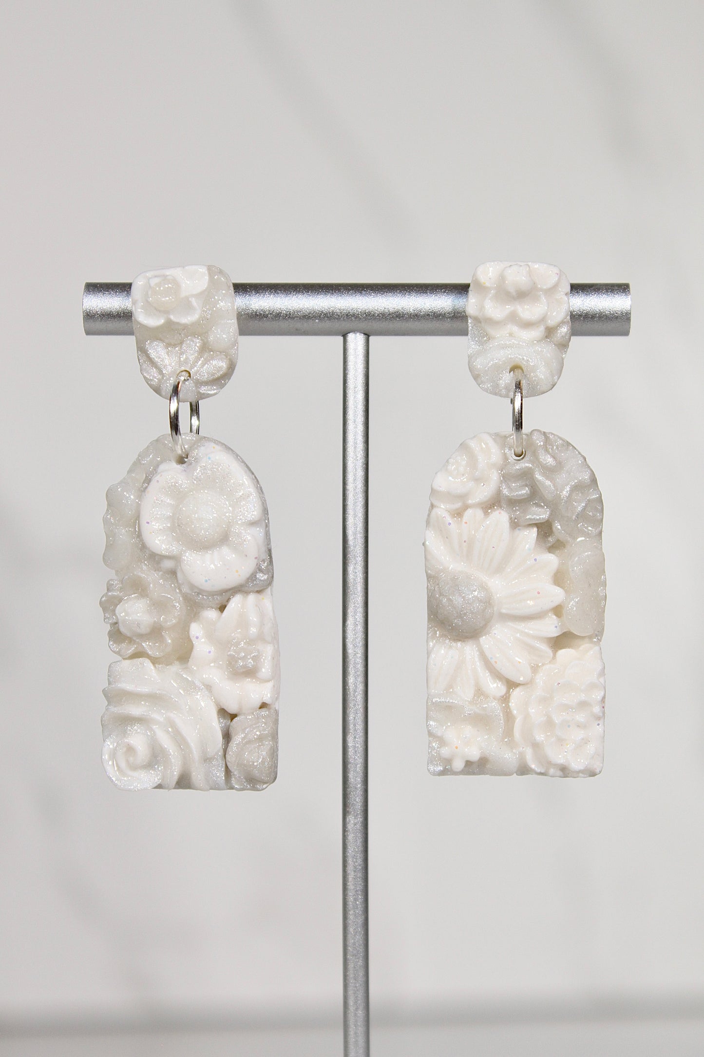 VEIL Floral Garden Drop Earrings