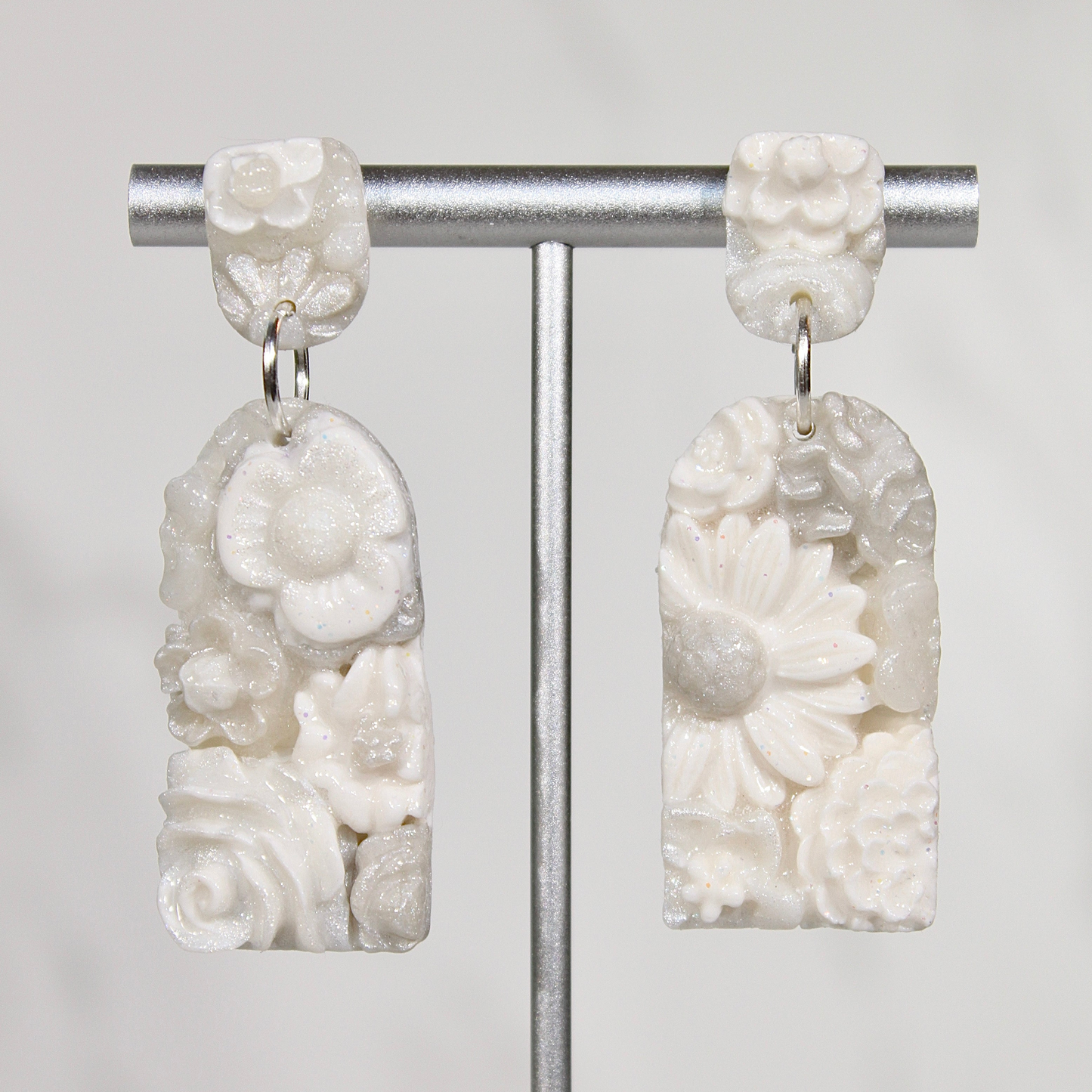 VEIL Floral Garden Drop Earrings