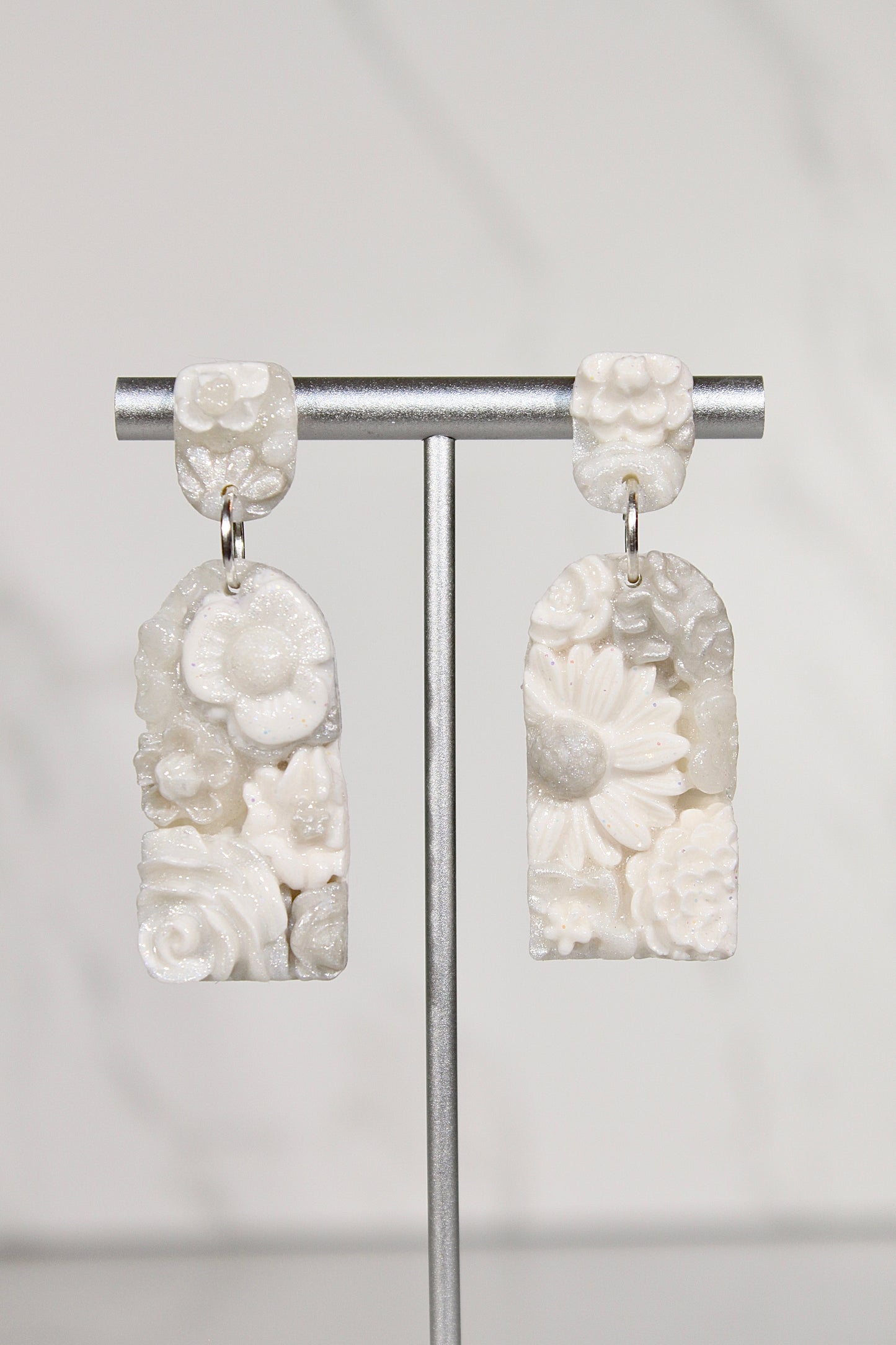VEIL Floral Garden Drop Earrings