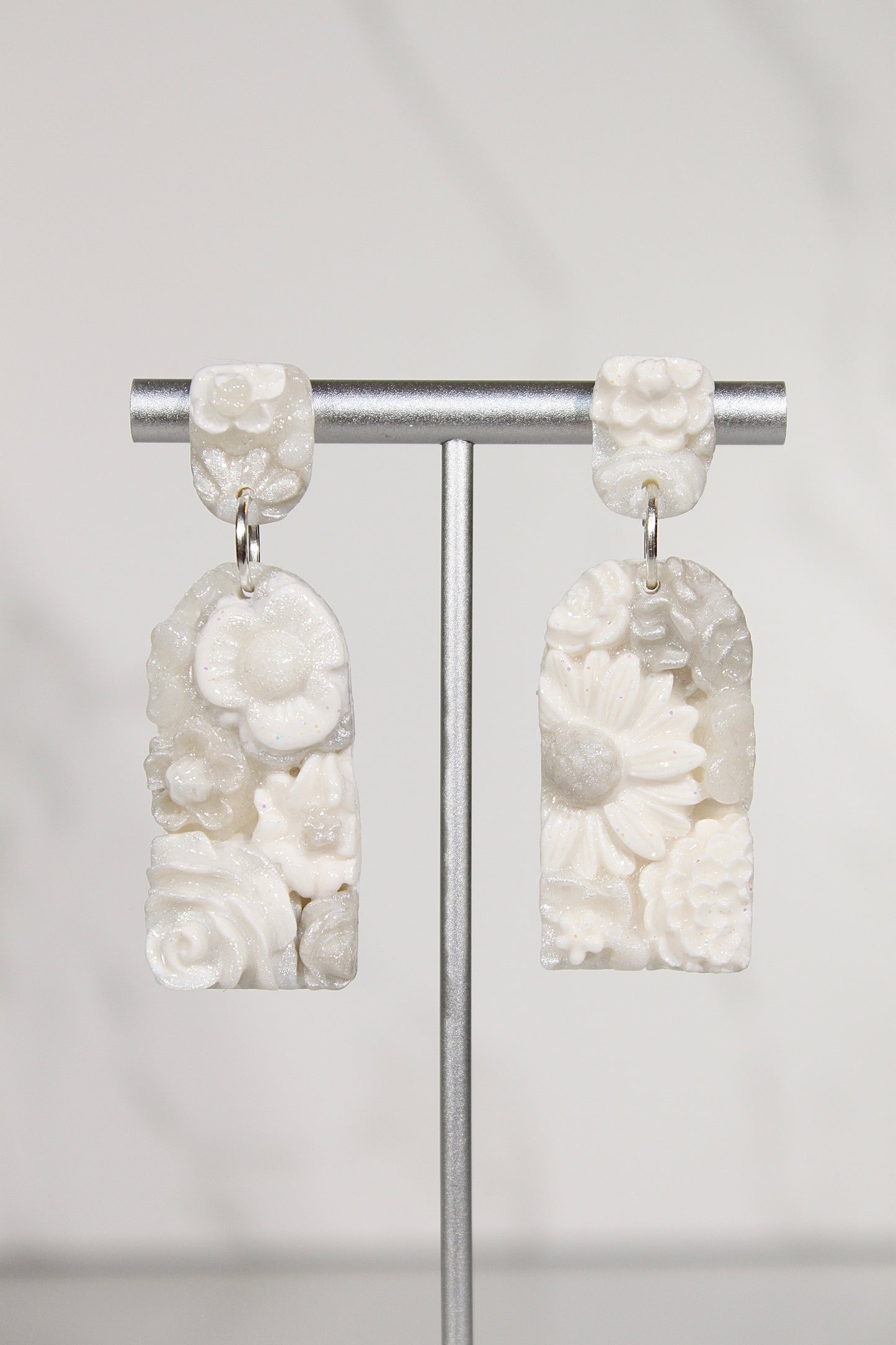 VEIL Floral Garden Drop Earrings