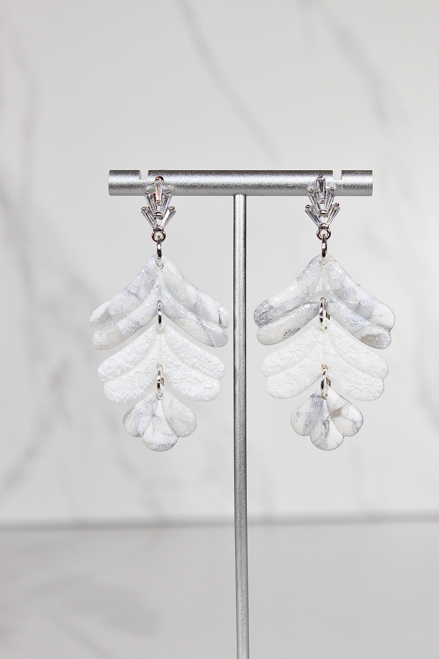 VEIL Cascading Petal Earrings