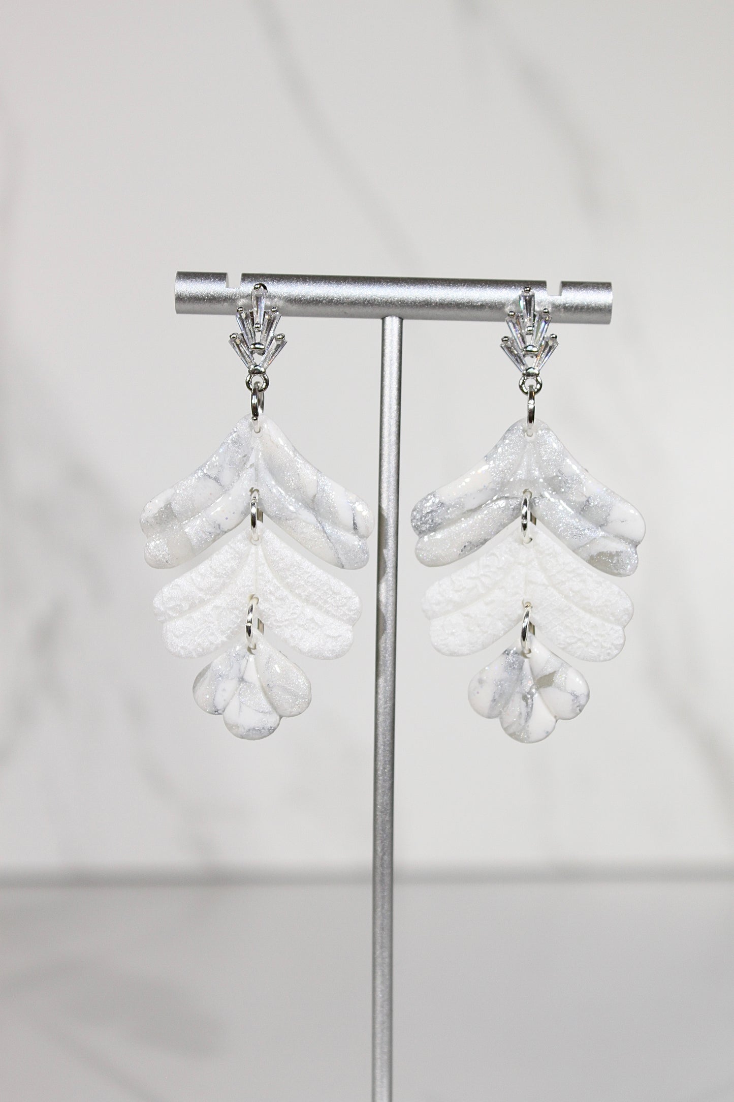 VEIL Cascading Petal Earrings