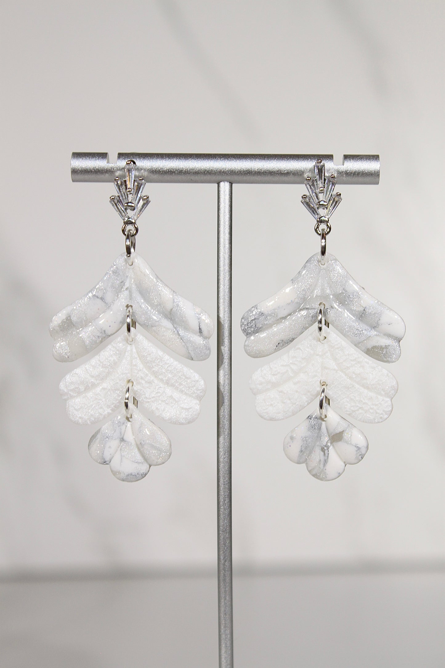 VEIL Cascading Petal Earrings
