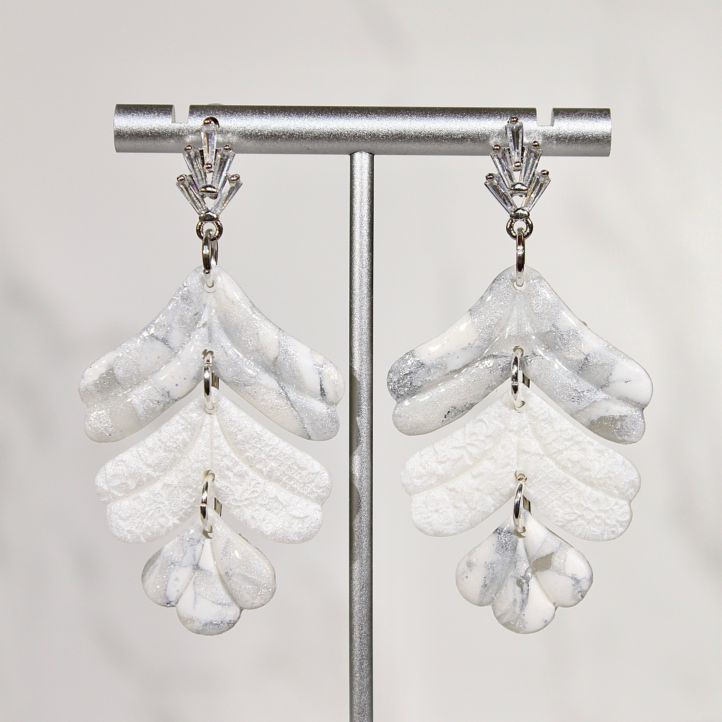 VEIL Cascading Petal Earrings