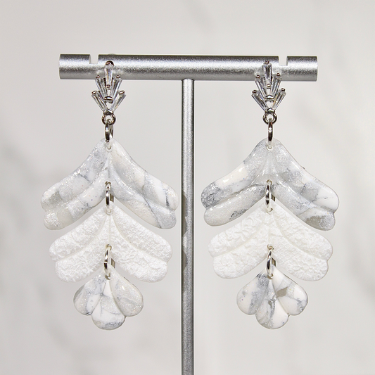 VEIL Cascading Petal Earrings