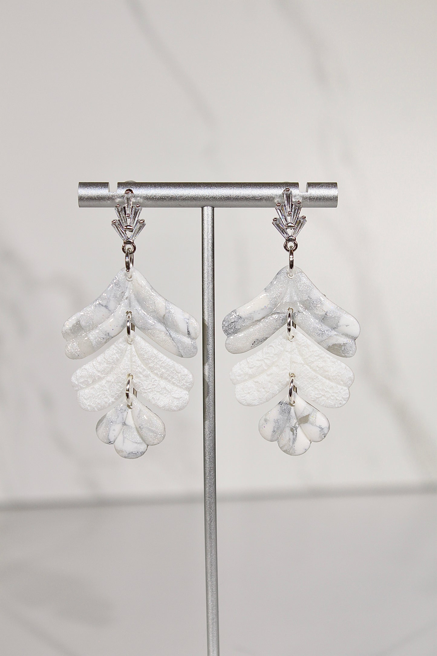 VEIL Cascading Petal Earrings