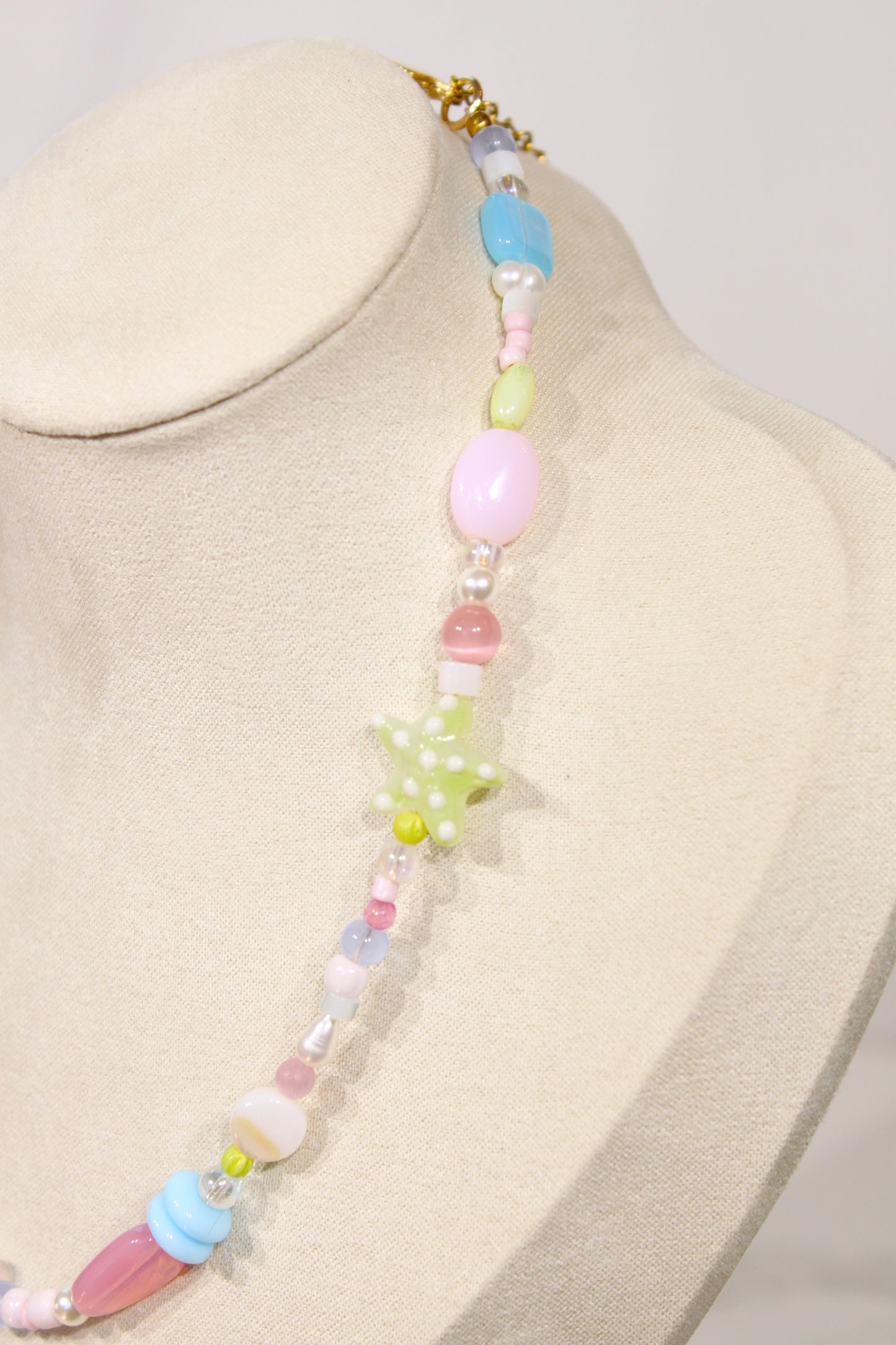 Whimsy Beaded Charm Necklace