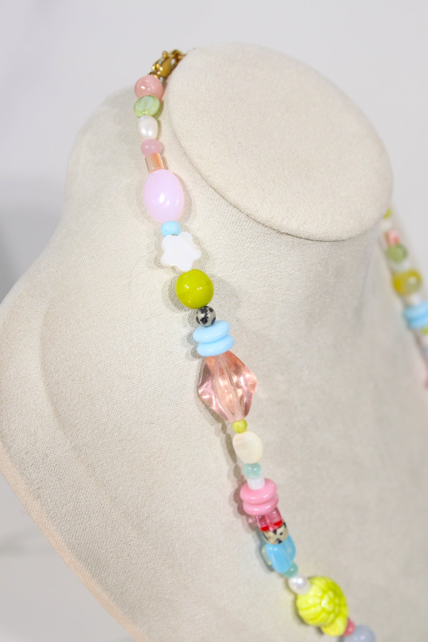 Whimsy Beaded Charm Necklace