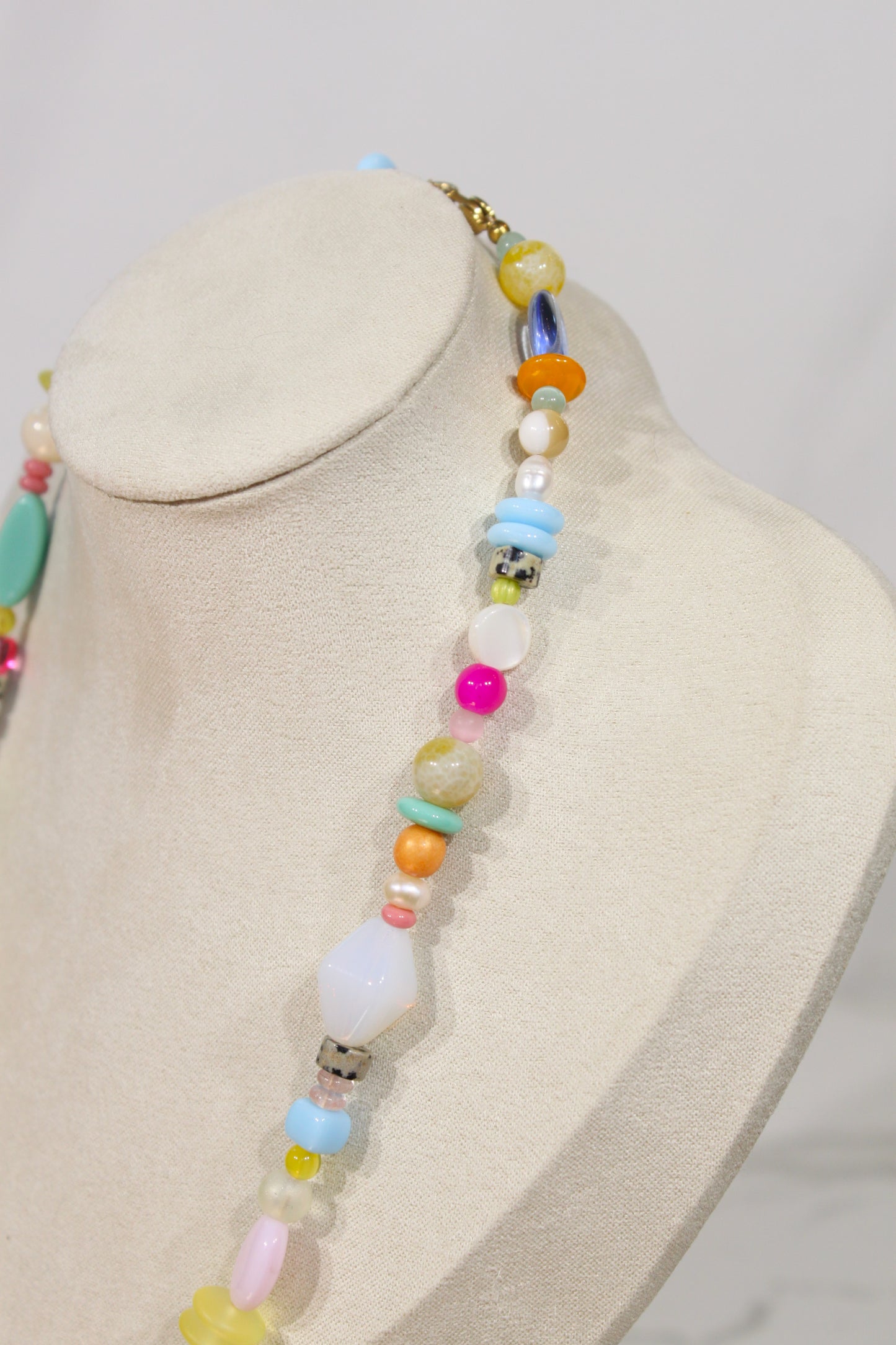 Whimsy Beaded Charm Necklace