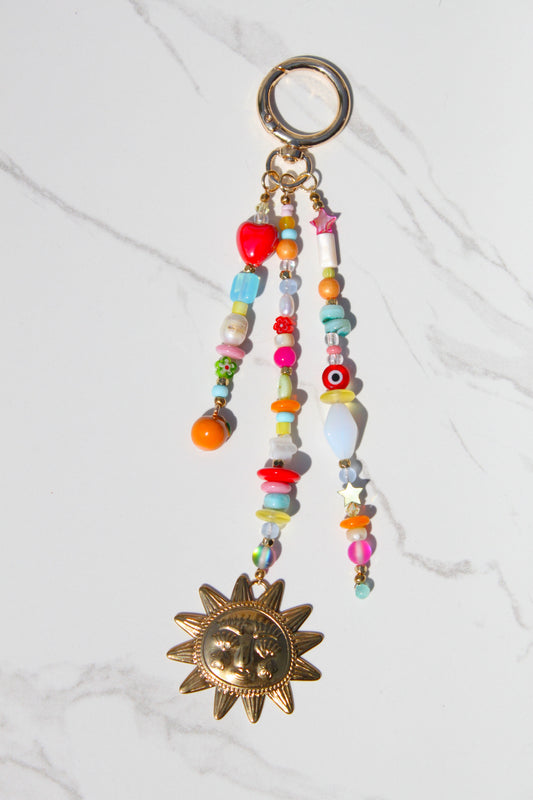 Whimsy Beaded Bag Charm