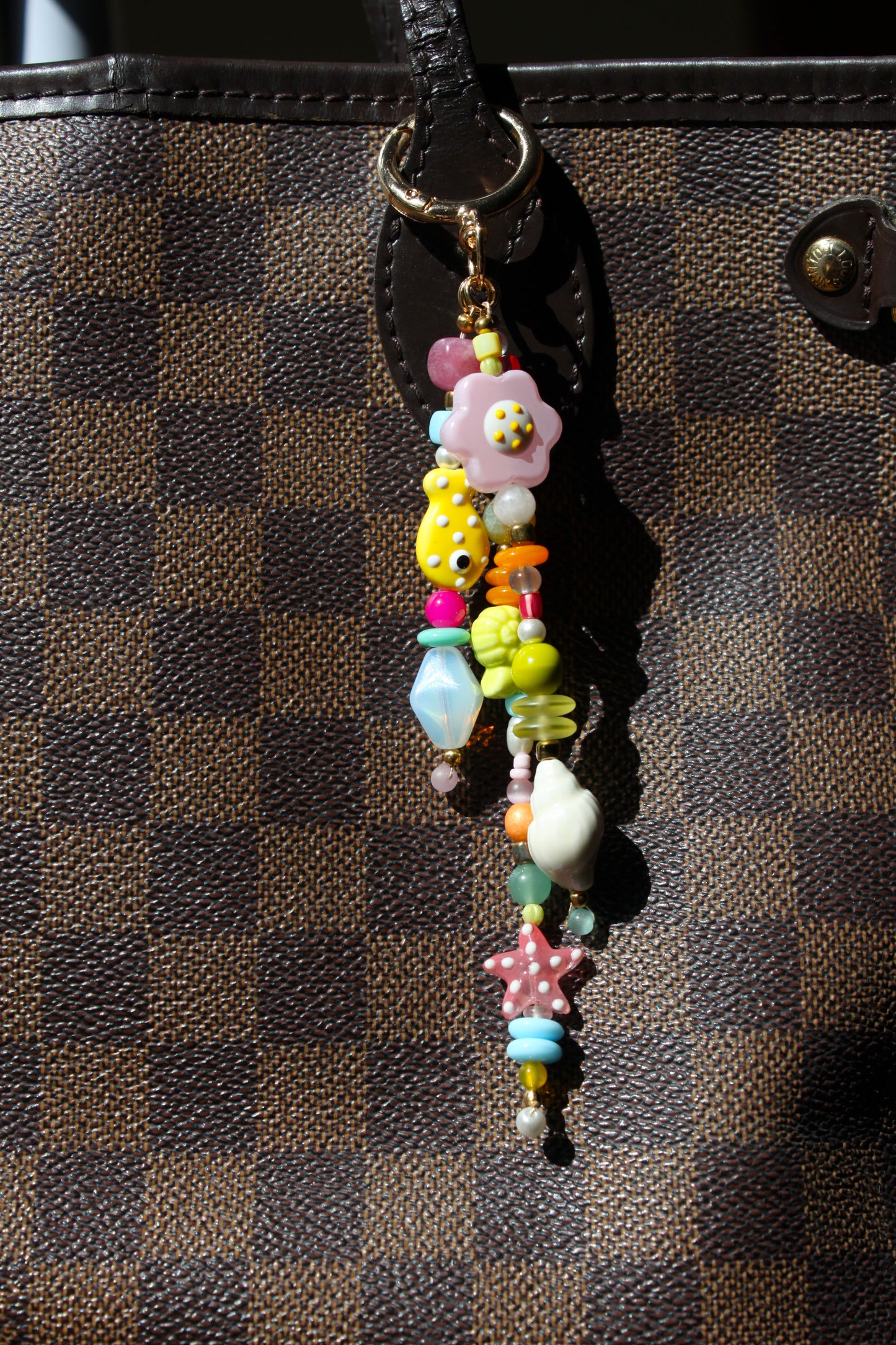 Whimsy Beaded Bag Charm