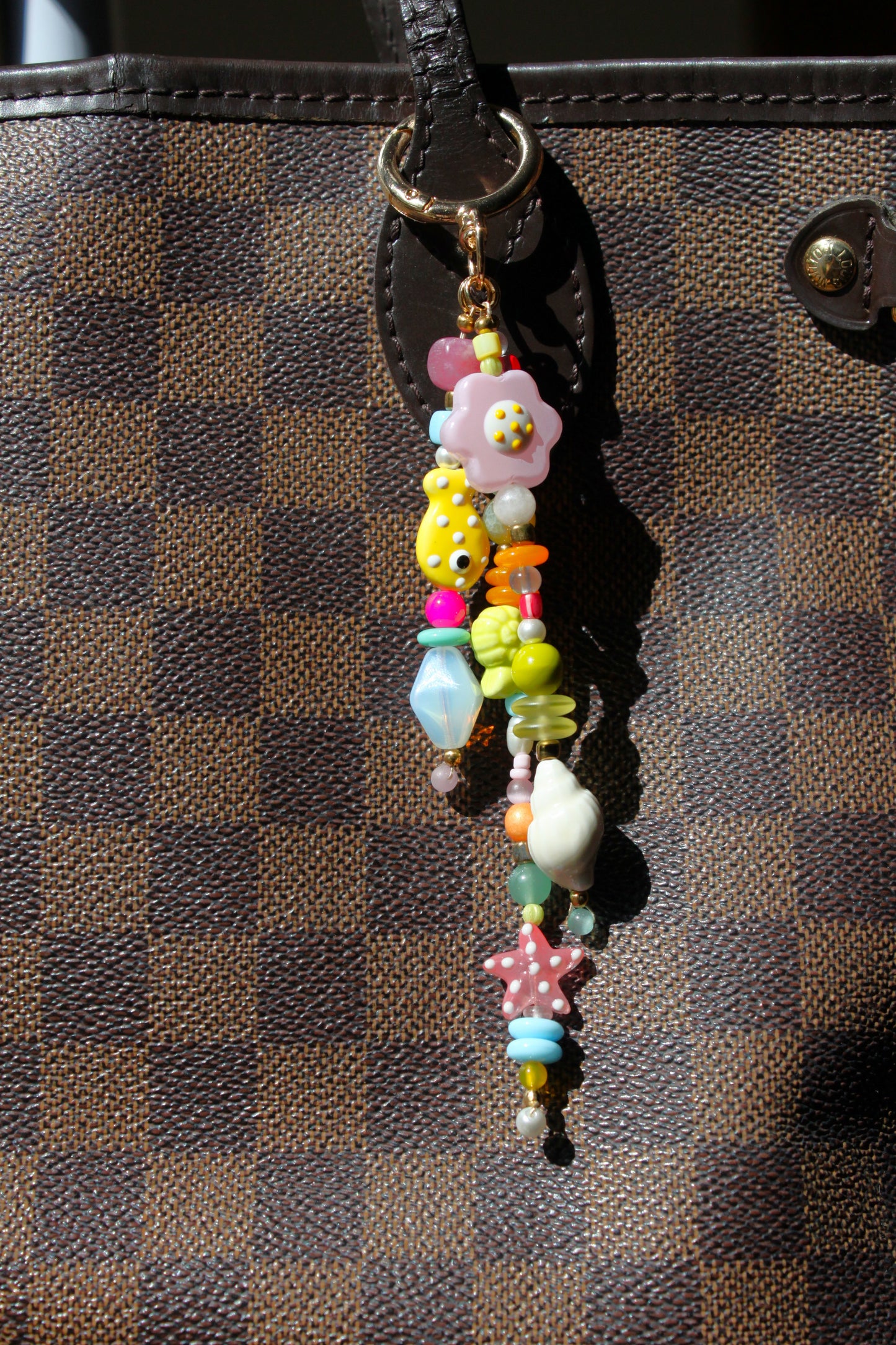 Whimsy Beaded Bag Charm