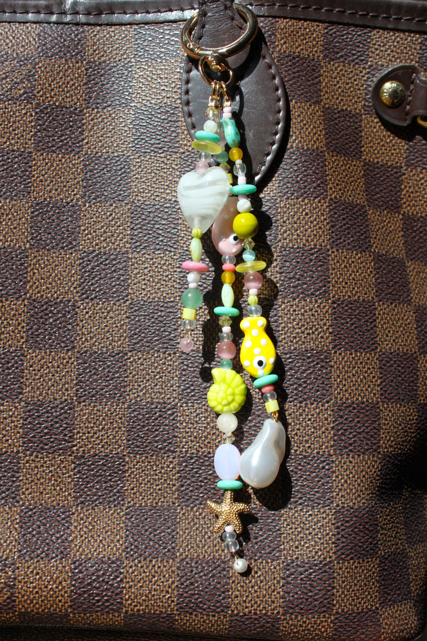 Whimsy Beaded Bag Charm