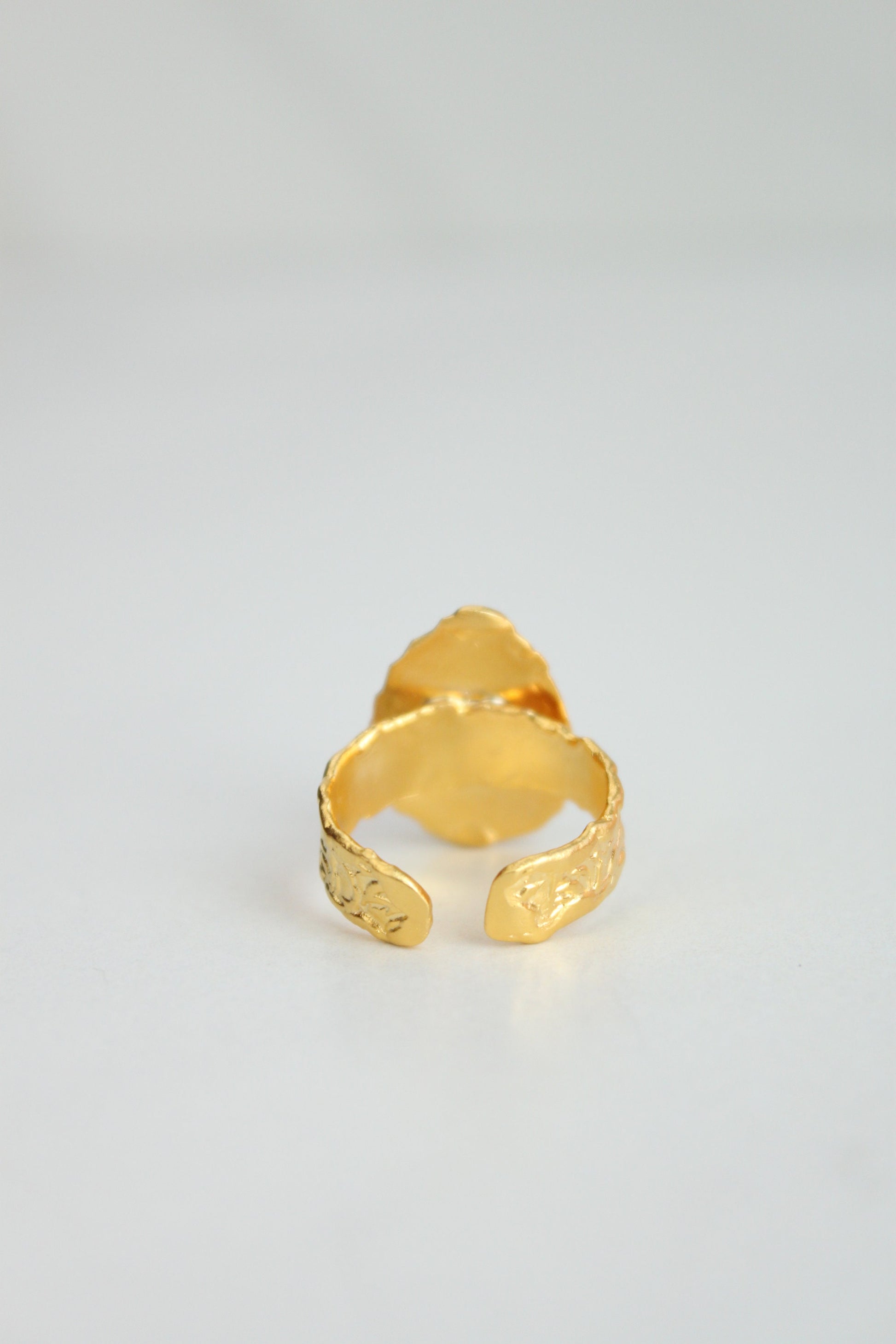 Gold Plated Adjustable Ring, Multi-color ring, Clay Ring, Boho Ring, Gift Jewelry, Birthday Gift, Gift for Her, Women Jewelry, Mother Gift