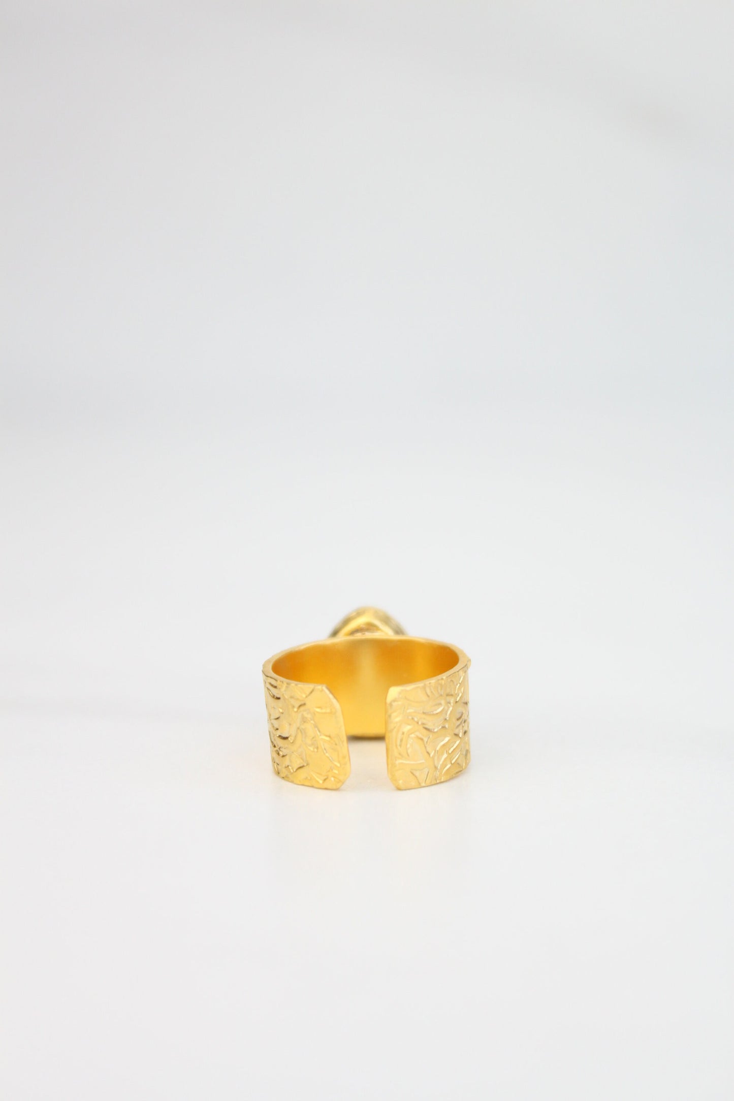 Gold Plated Adjustable Ring, Multi-color ring, Clay Ring, Boho Ring, Gift Jewelry, Birthday Gift, Gift for Her, Women Jewelry, Mother Gift