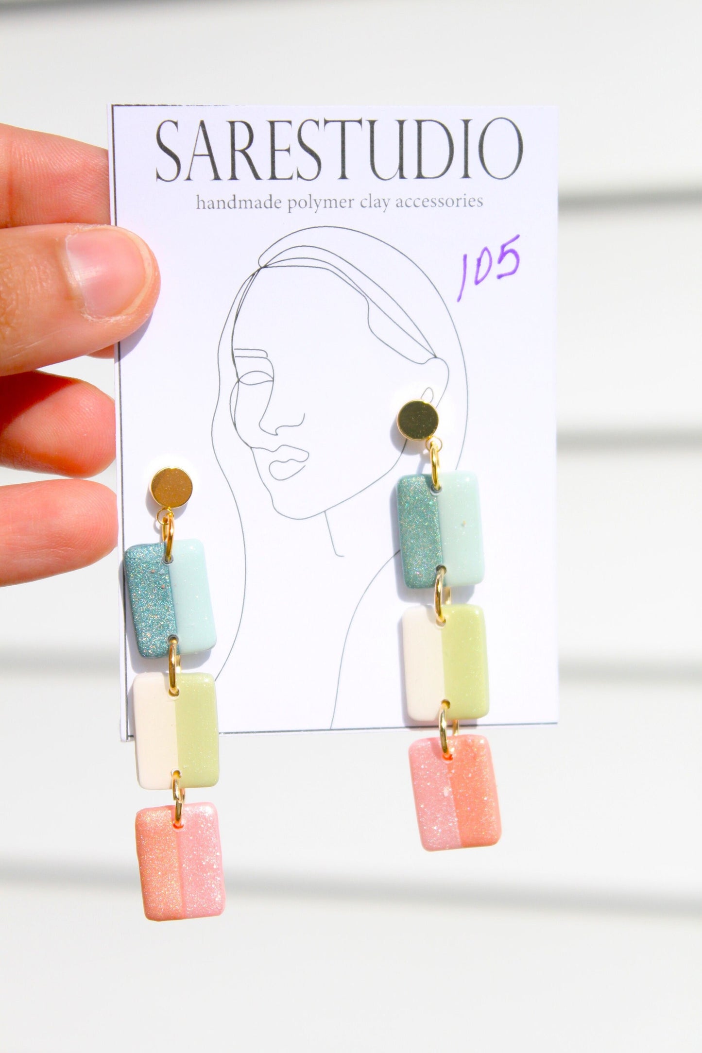 Clay Earrings