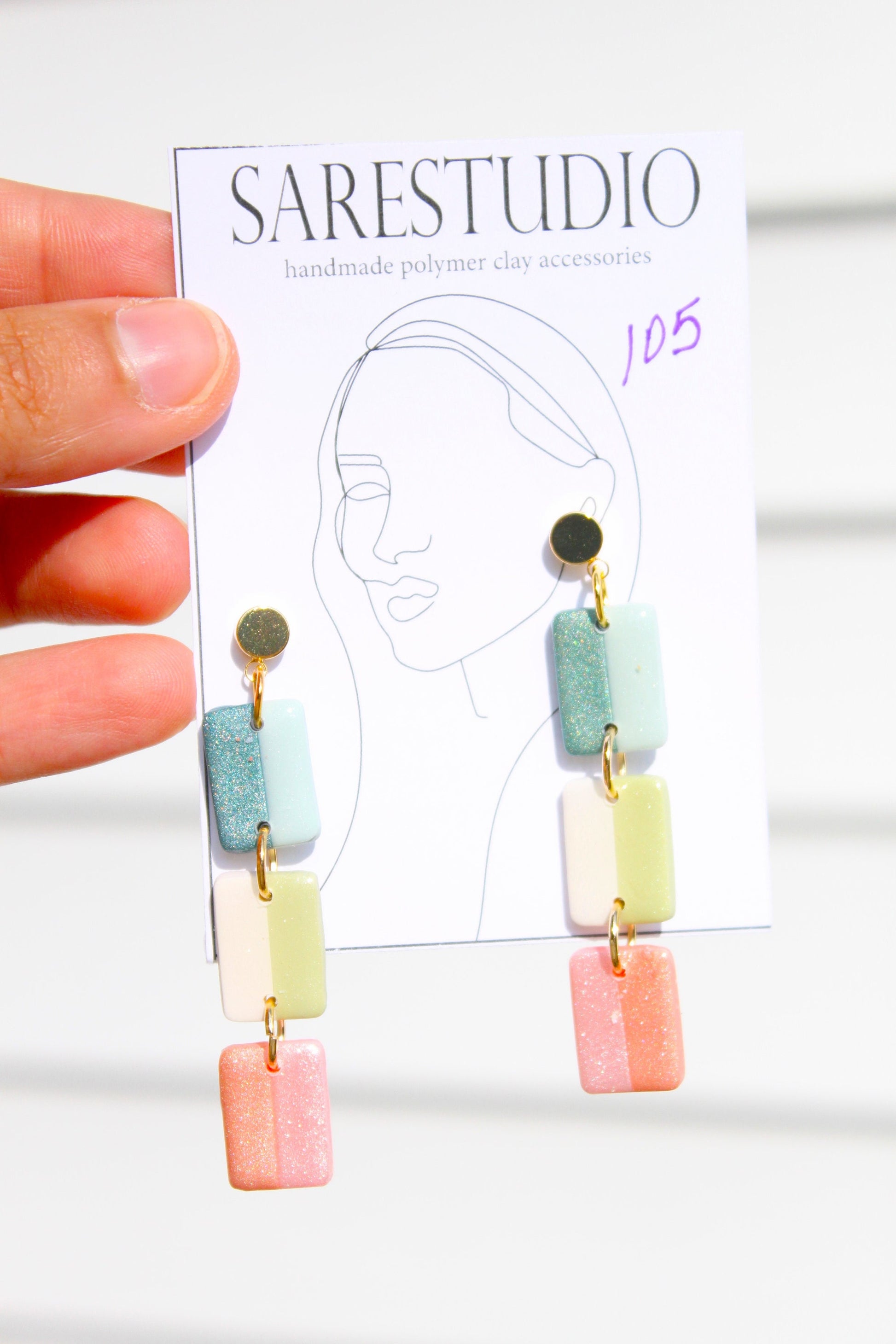 Clay Earrings