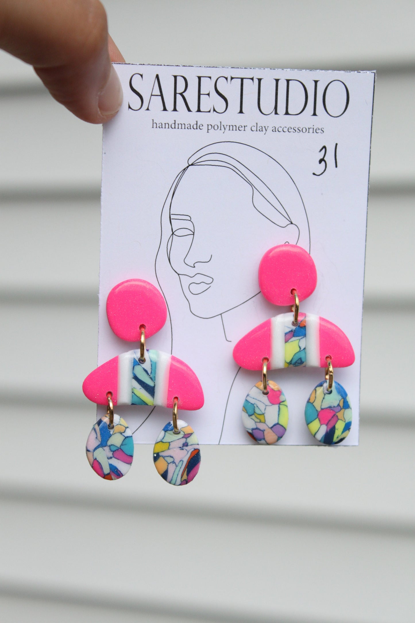 Clay Earrings