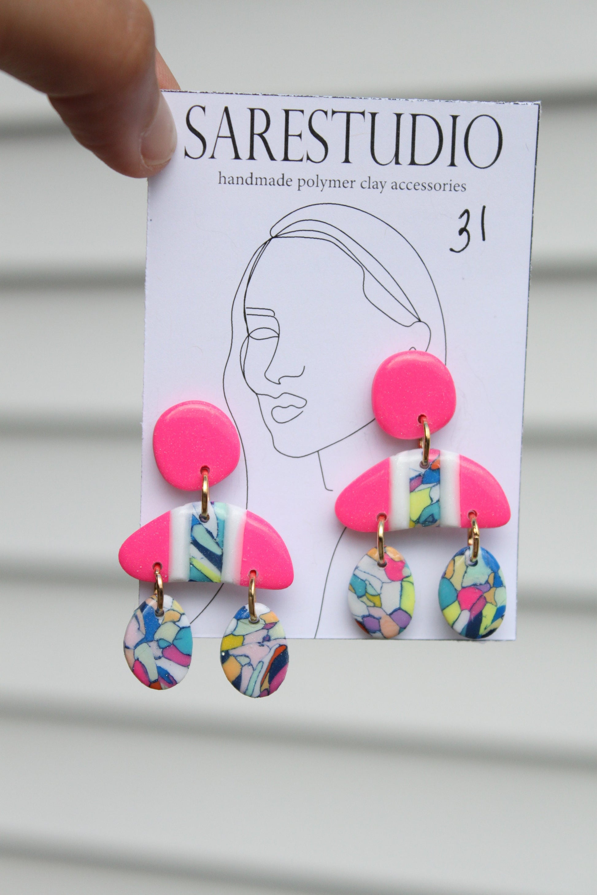 Clay Earrings