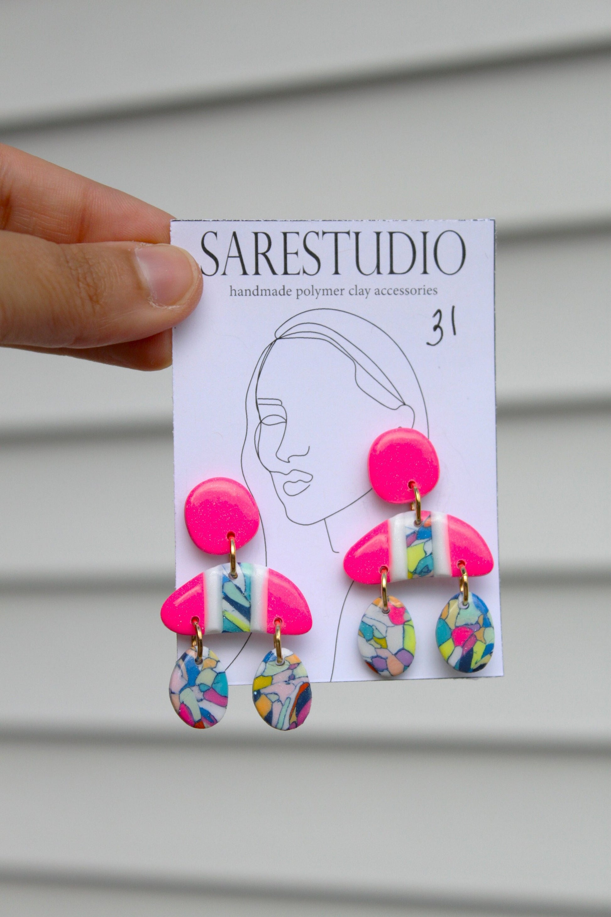 Clay Earrings