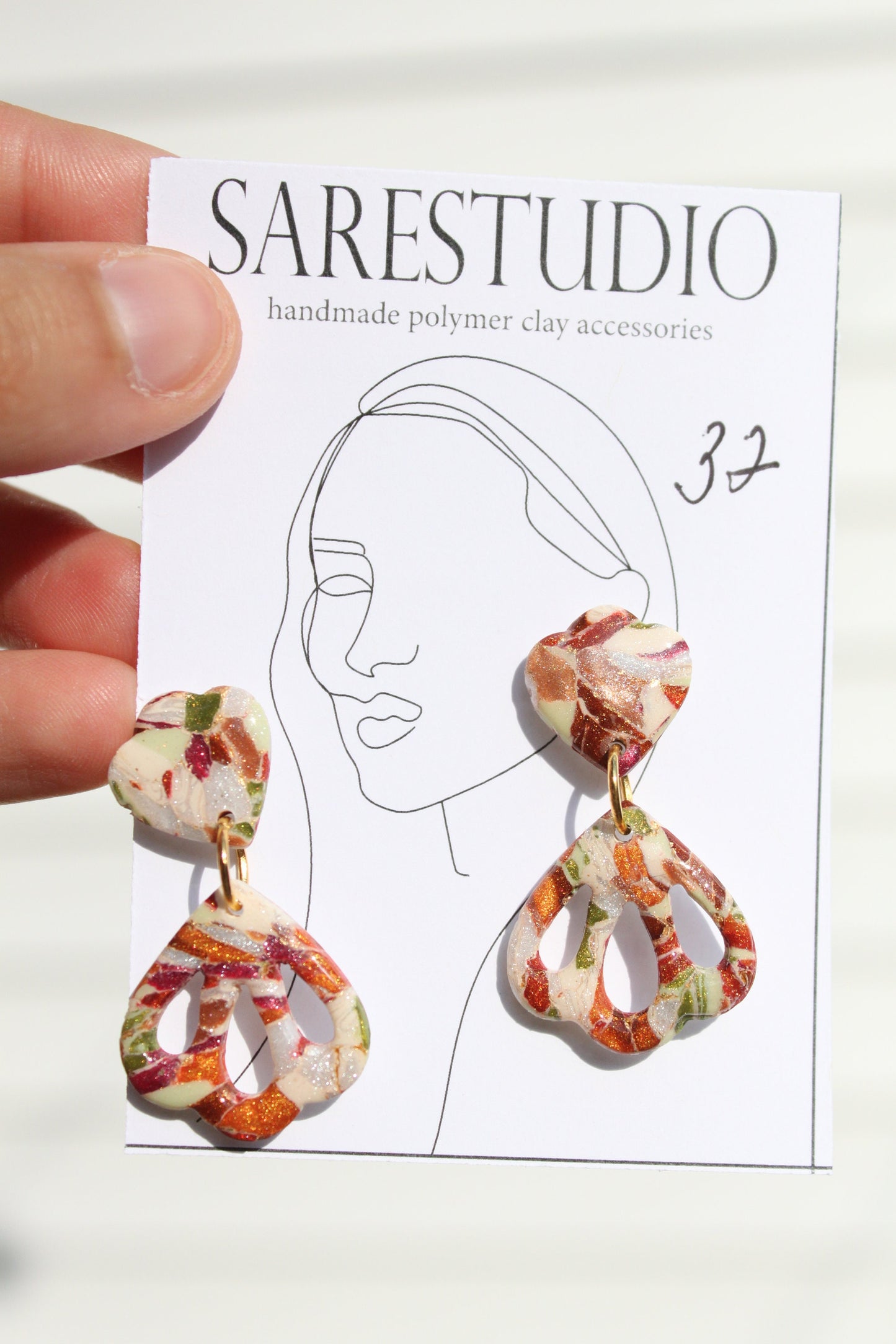 Clay Earrings