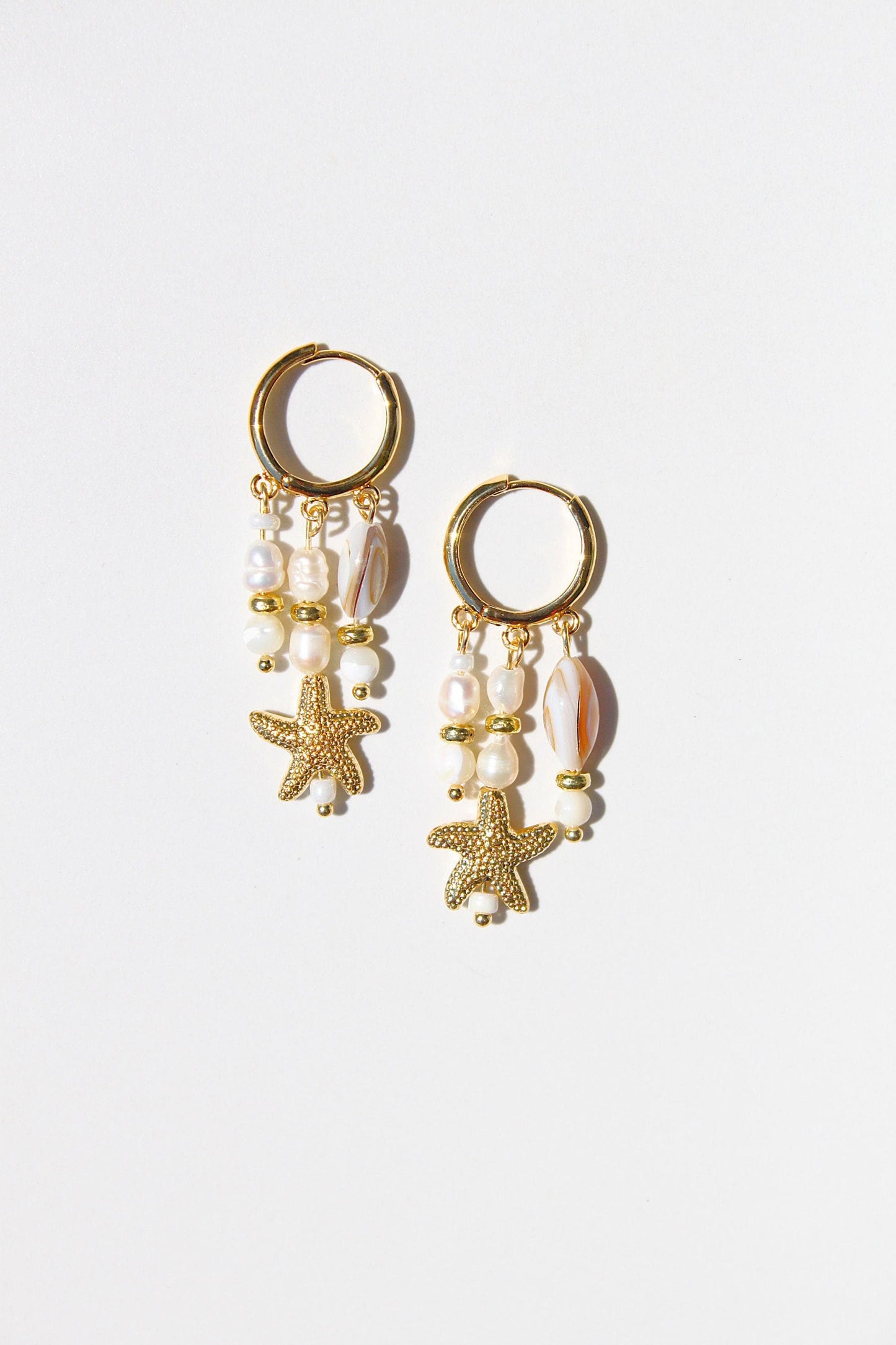 Handmade Beaded Charm Hoops, Dangle Earrings, Hoop Earring, Huggie Hoops, Statement Earring, Mothers Day, Christmas, Gift for Her, Unique