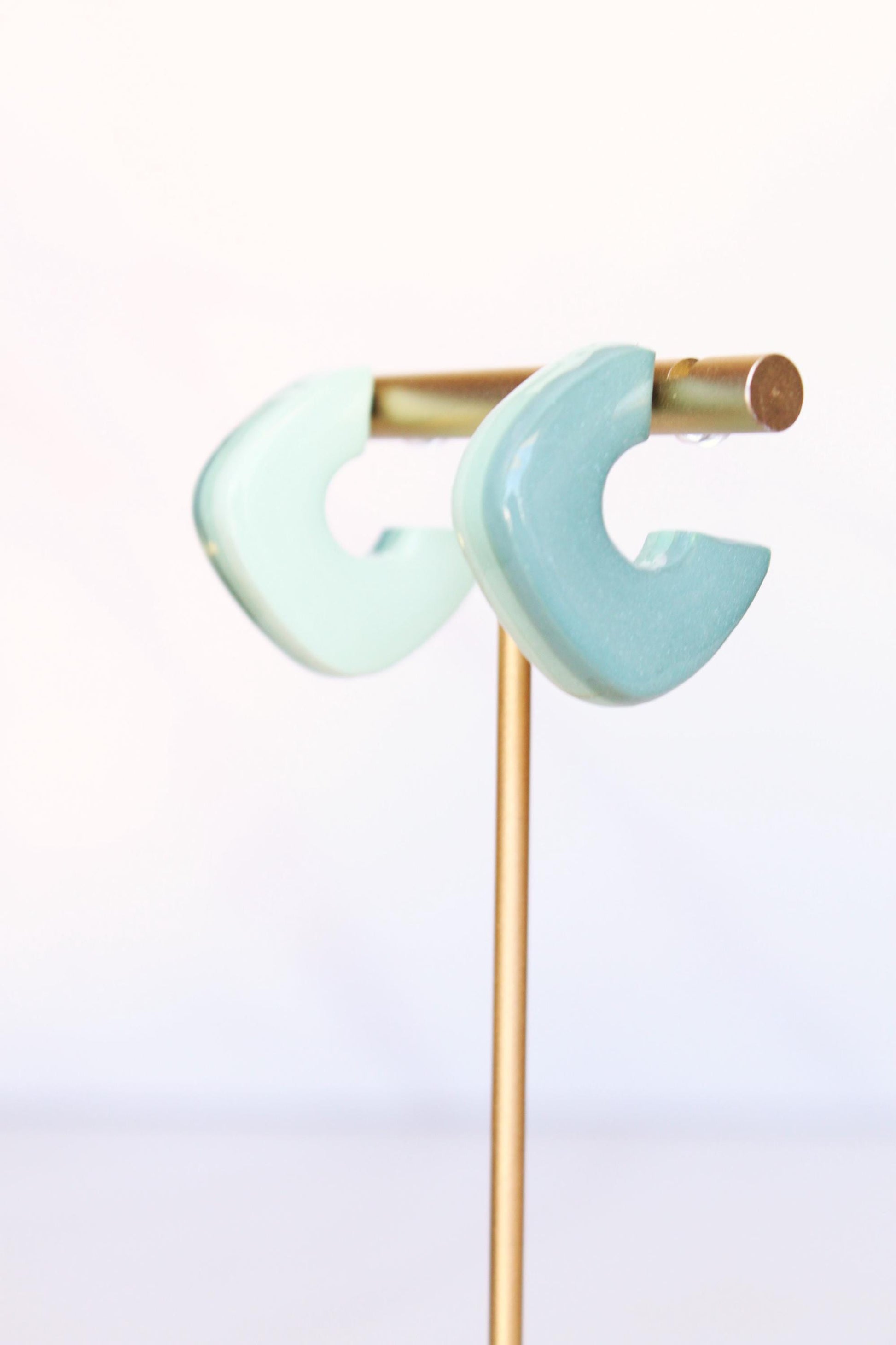 Hoop Earrings | Clay Hoop Earrings | Clay Earrings | Women's Hoops | Women's Clay Hoops | Cute Earrings