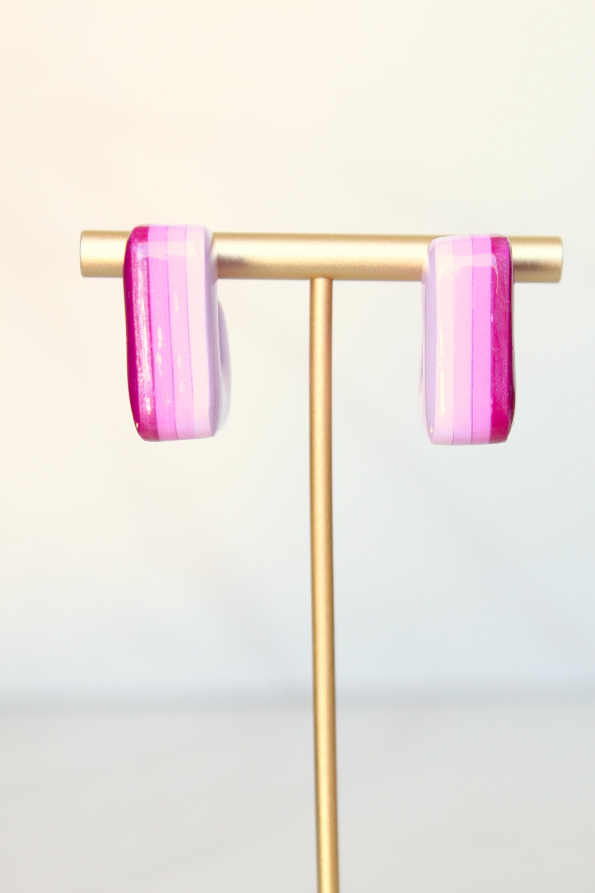 Hoop Earrings | Clay Hoop Earrings | Clay Earrings | Women's Hoops | Women's Clay Hoops | Cute Earrings