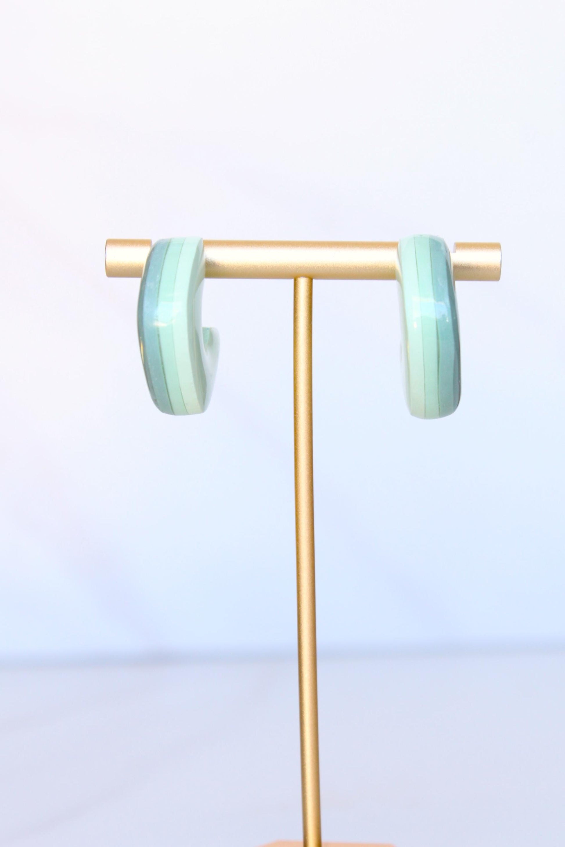 Hoop Earrings | Clay Hoop Earrings | Clay Earrings | Women's Hoops | Women's Clay Hoops | Cute Earrings