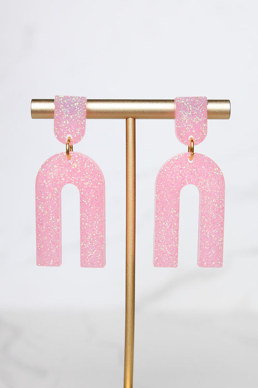 Glitter Resin Earrings | Lightweight Earrings | Handmade Earrings | Resin Earrings | Gift for Mom | Gift for Friend | Gift for Daughter