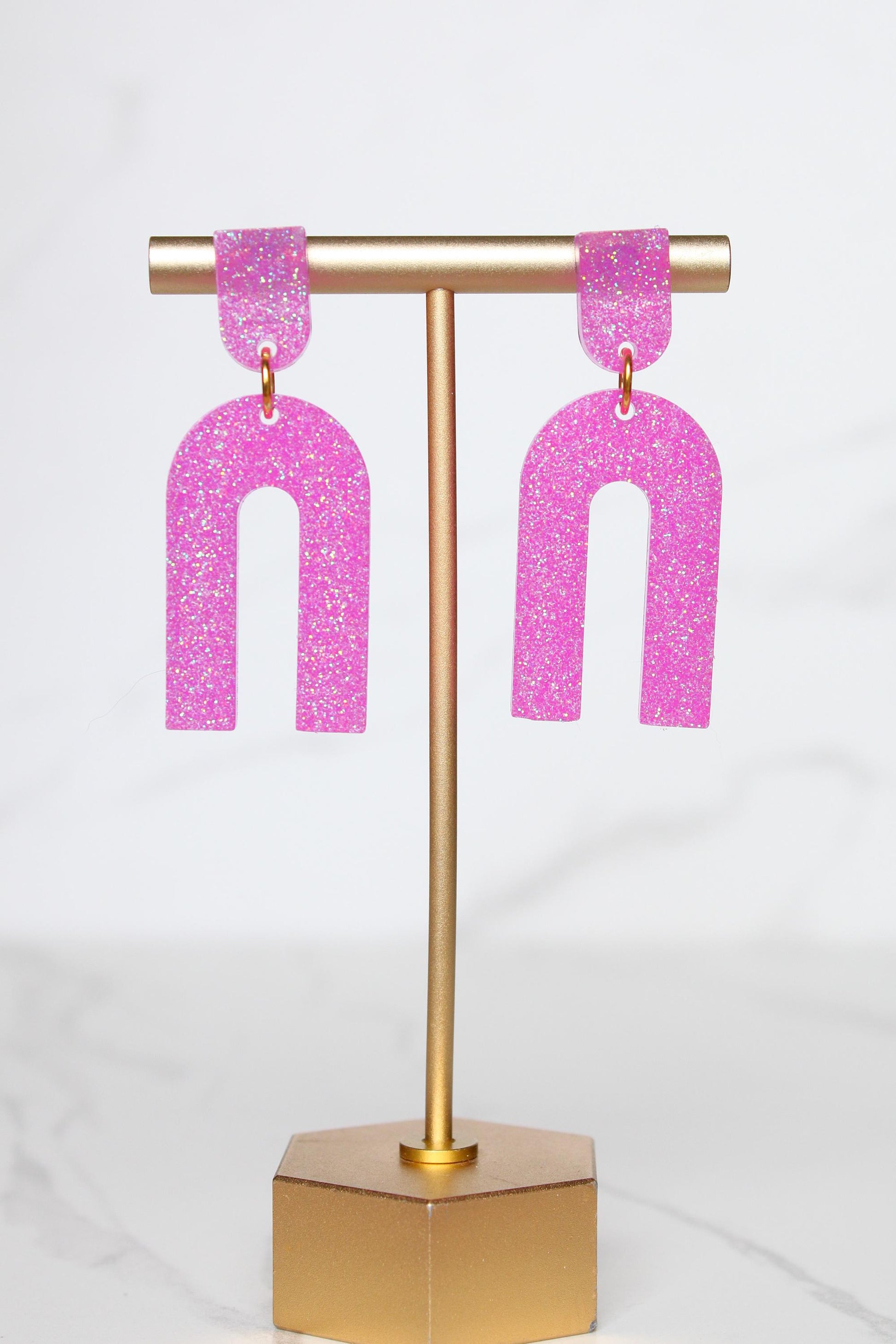 Glitter Resin Earrings | Lightweight Earrings | Handmade Earrings | Resin Earrings | Gift for Mom | Gift for Friend | Gift for Daughter