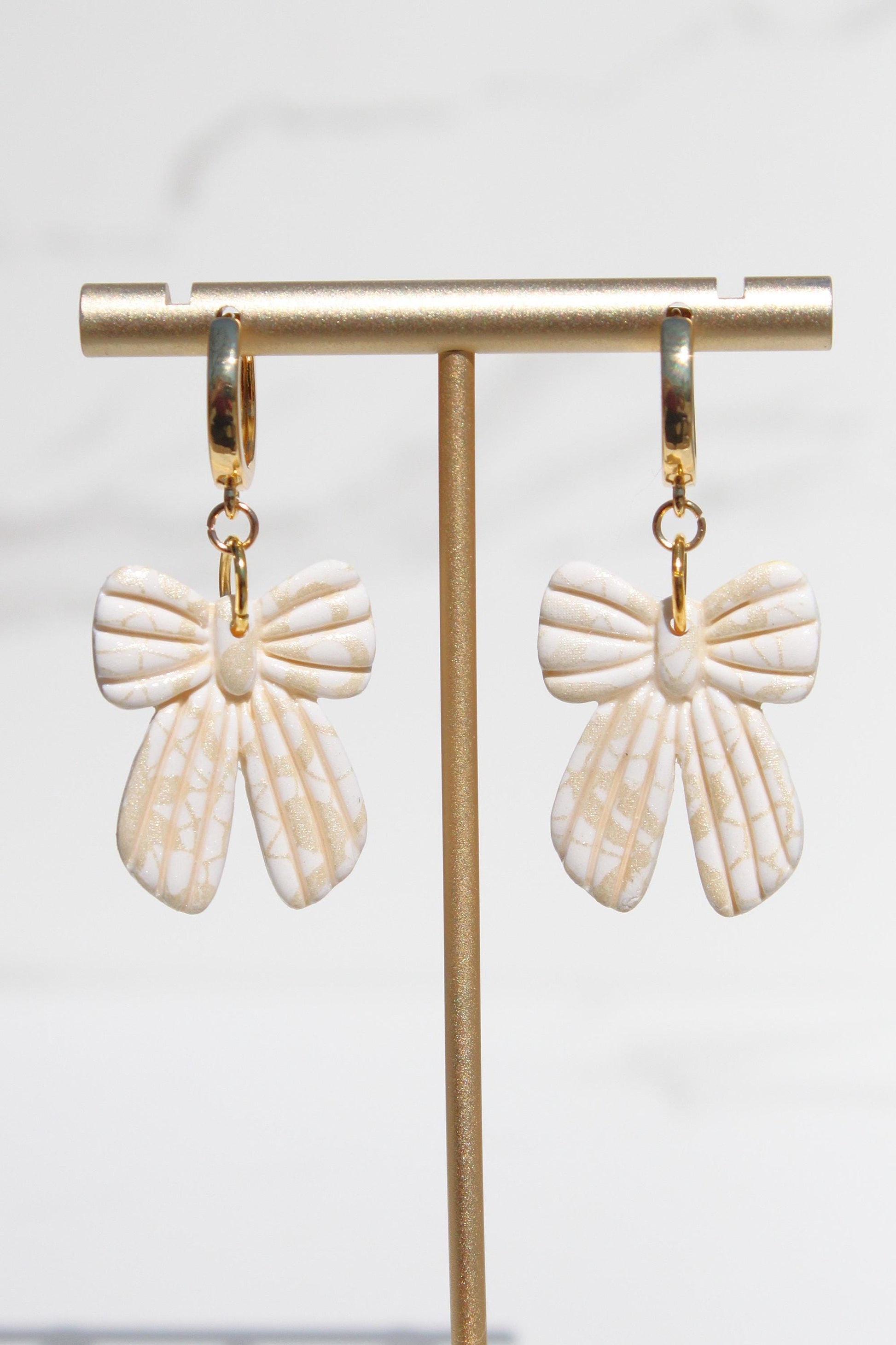 Bow Earrings | Clay Bow Earrings | Clay Earrings | Gift for Her | Gift for Mom | Gift for Friend | Gift for Daughter