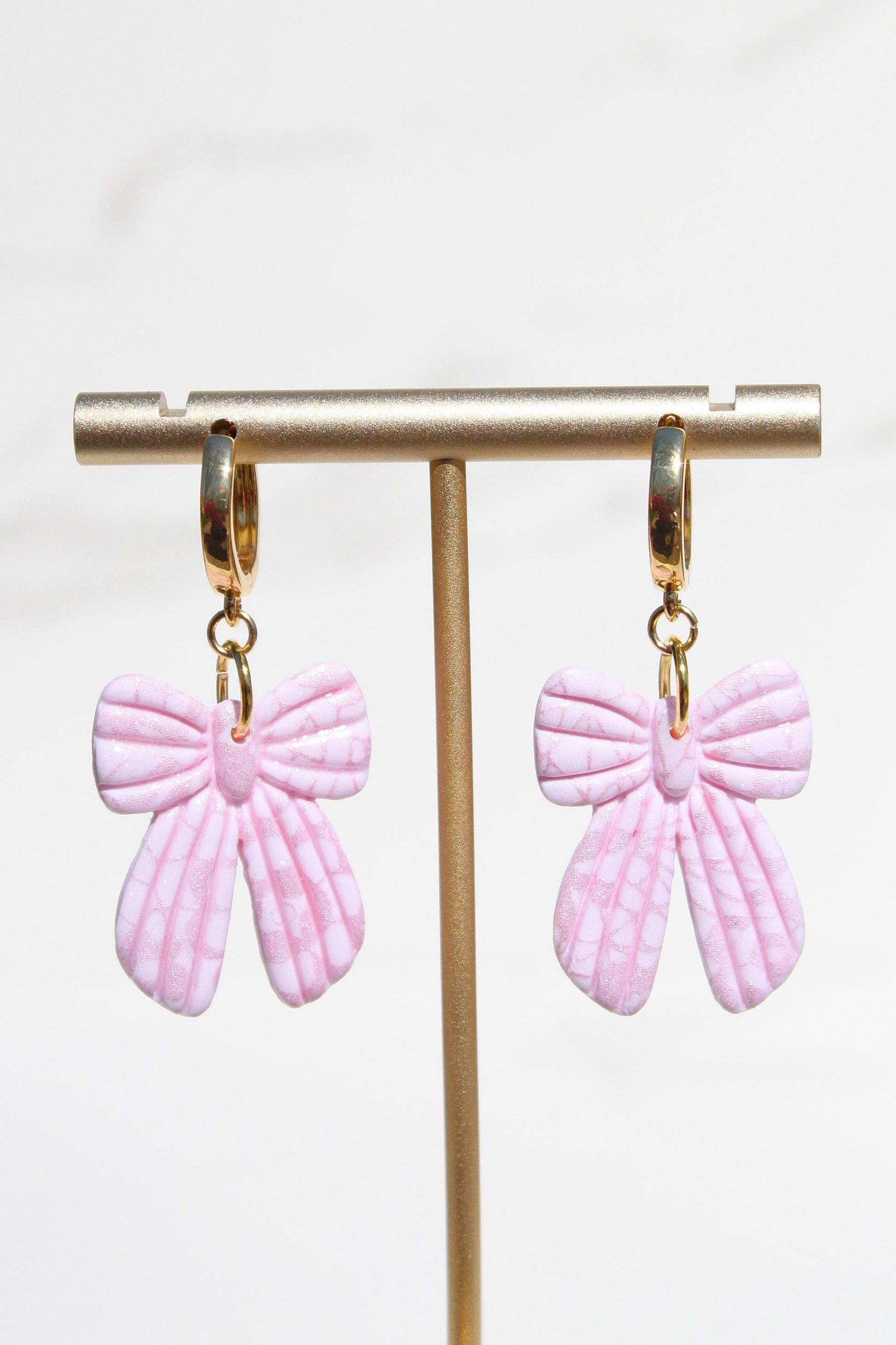Bow Earrings | Clay Bow Earrings | Clay Earrings | Gift for Her | Gift for Mom | Gift for Friend | Gift for Daughter