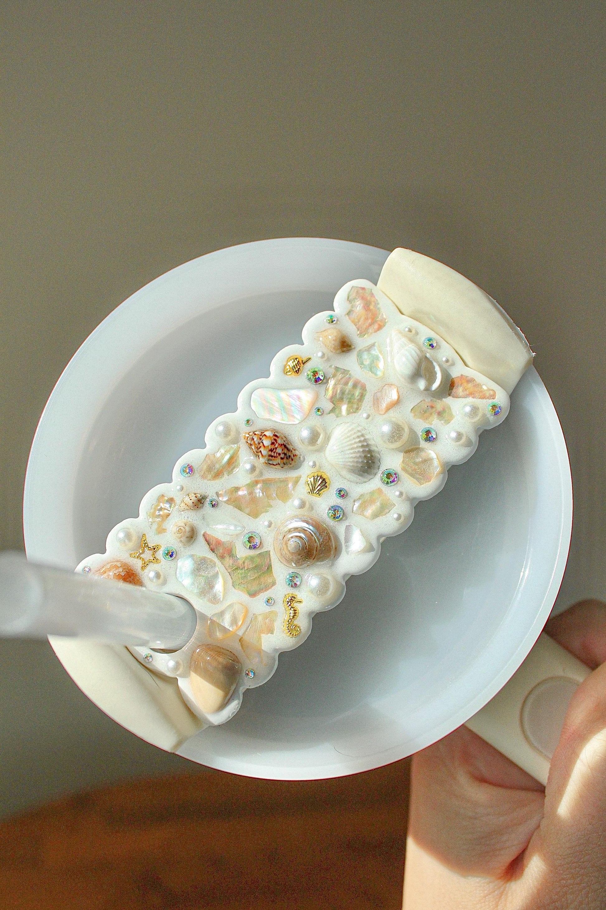 Beach Seashell Stanley Cup Topper – Ocean-Inspired Shell Lid Topper for 30/40 oz Stanley, Coastal Aesthetic Accessories, Beach Gift for Her