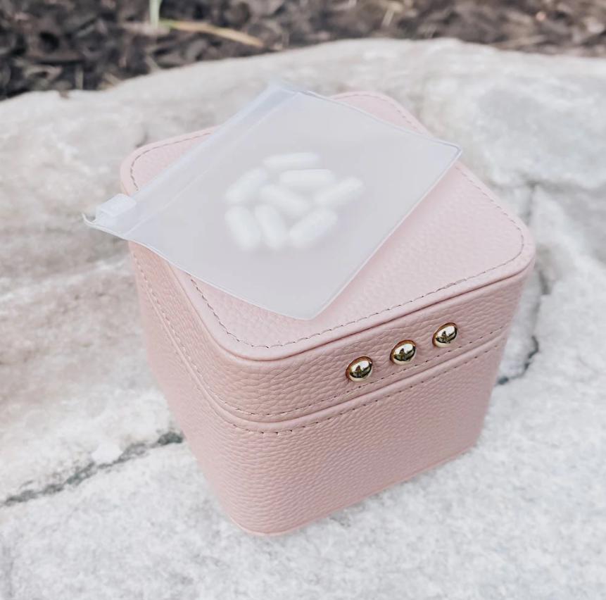 Journey Travel Organizer Case | Jewelry, Pill & Supplement Storage Box